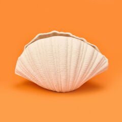 Deco Denia Vazo - Bej - 17 cm