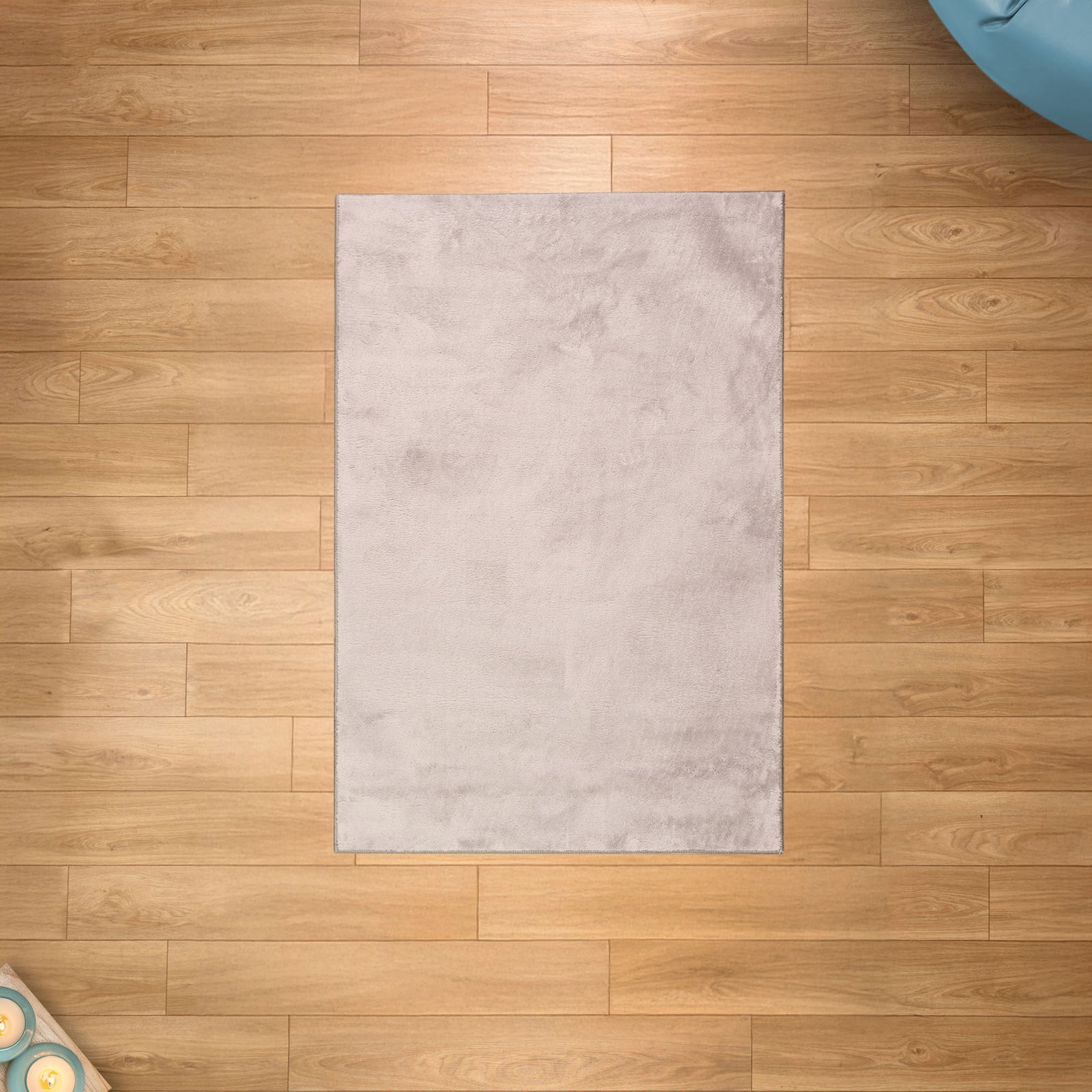Soft Simirna Post Halı - Gri - 120x180 cm