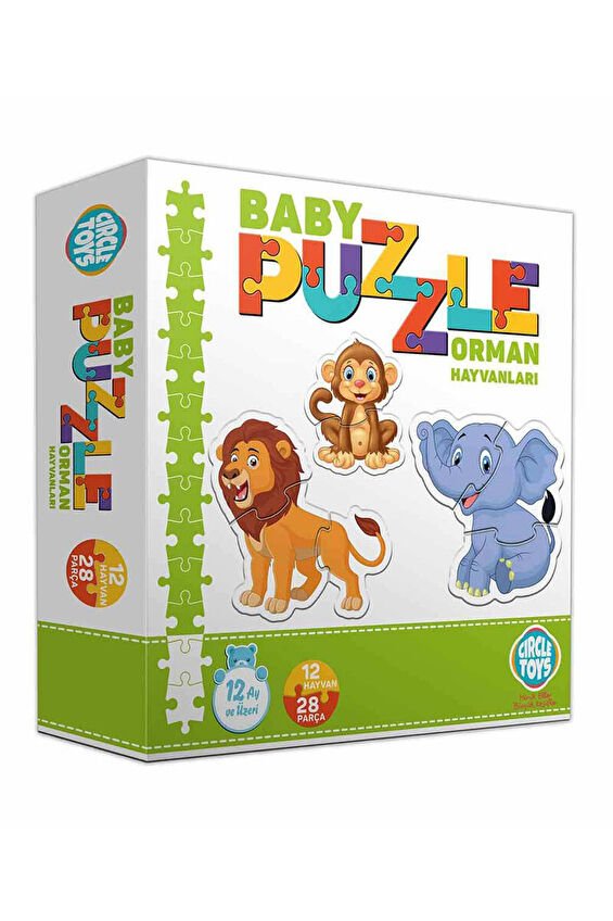 Baby Puzzle Orman Hayvanları CRCL021