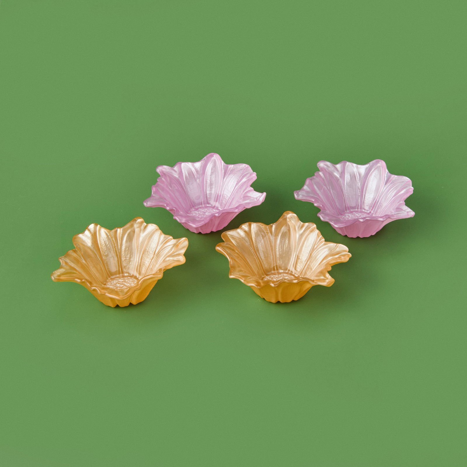 Kitchen Papatya 4'lü Çerezlik - Pembe - 10 cm