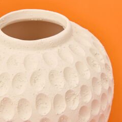 Deco Hermosa Vazo - Bej - 21 cm