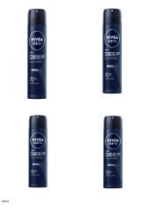 80027 NIVEA MEN DEEP DARKWOOD SPREY  4 ADET