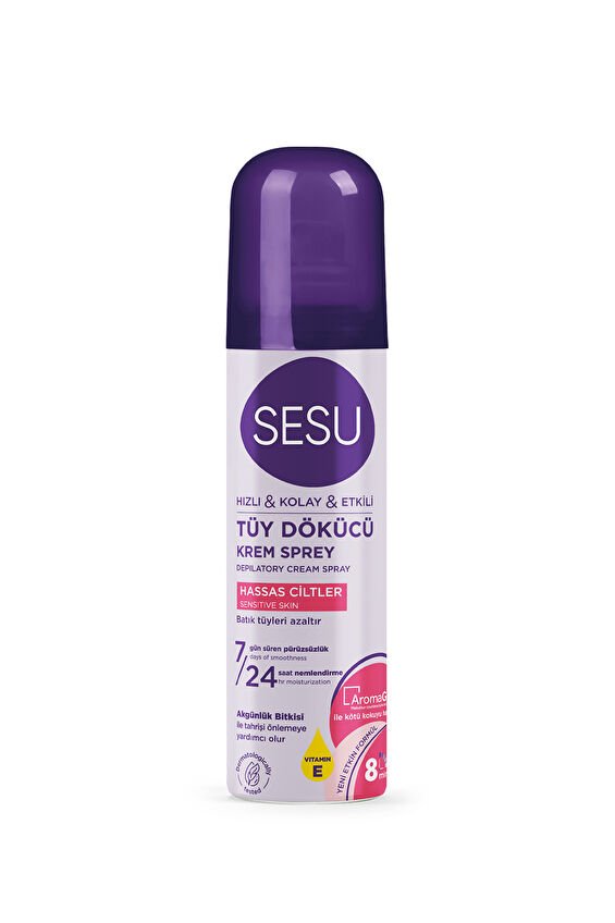 Sesu Tüy Dökücü Köpükl Hassas Ciltler 150 ml