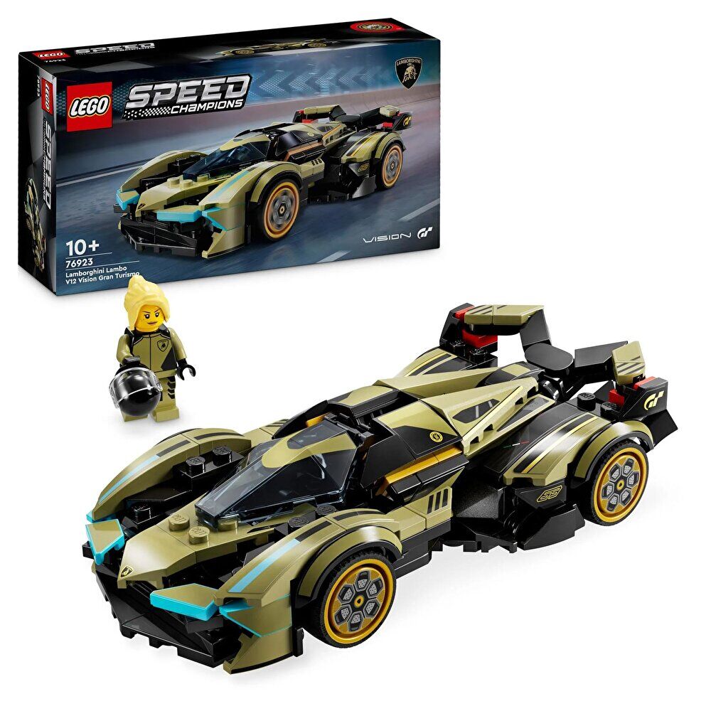 Speed Champions Lamborghini Lambo V12 Vision GT Süper Araba 76923 1 Adet