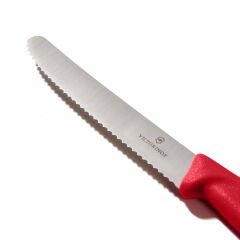 6.7831 Domates ve Sosis Bıçağı - Kırmızı - 11 cm