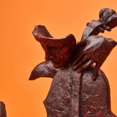 Deco Violoncelista Dekor - Gümüş - 32 cm