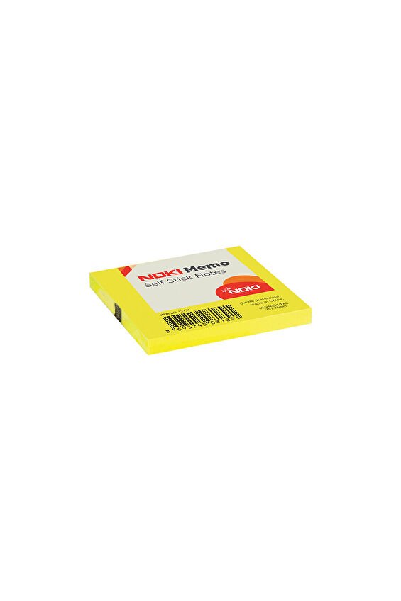 Noki Memo 75X75 mm Post It Limon Sarı
