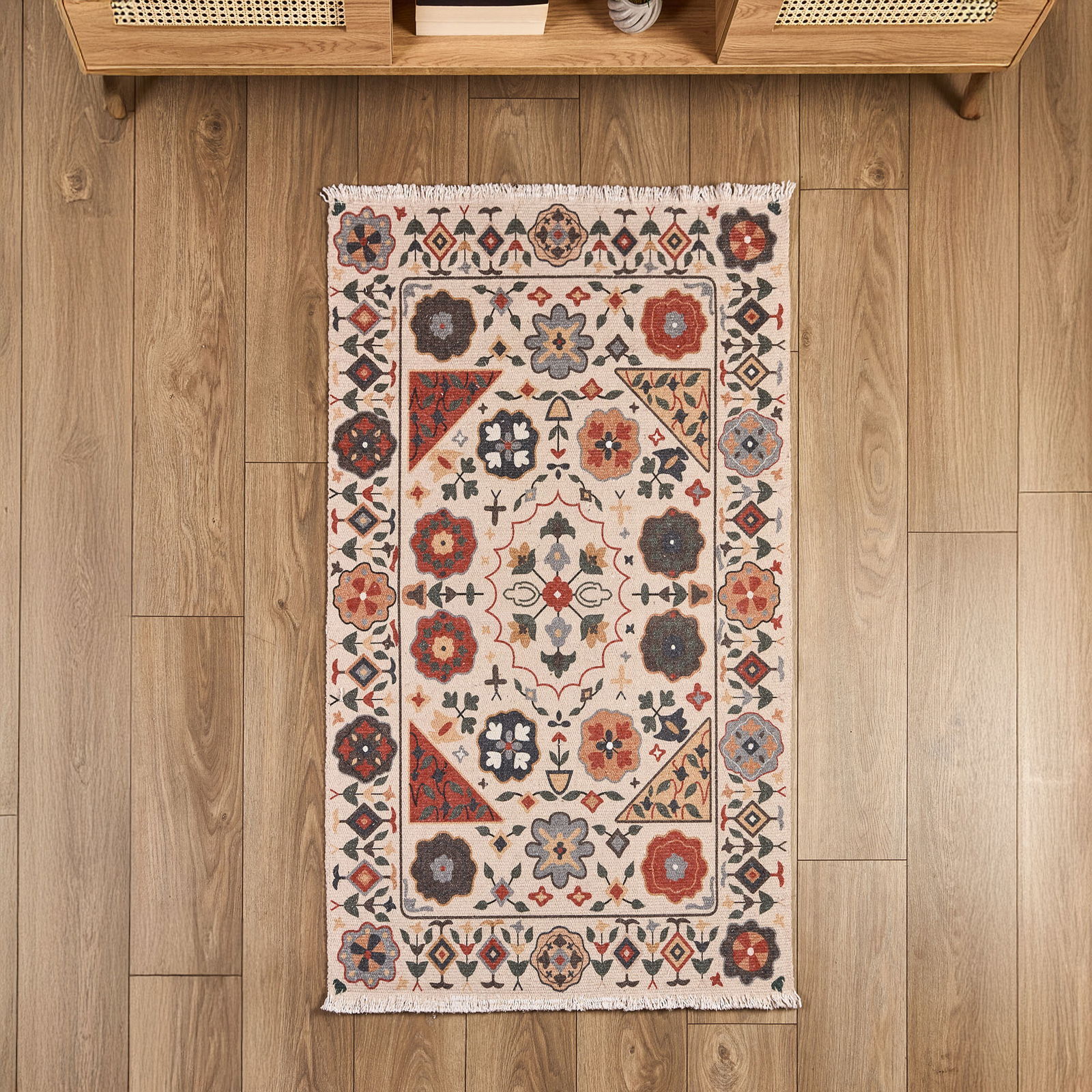 Soft Etnik Kilim - Renkli - 80x150 cm