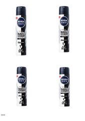 82241 NIVEA MEN BLACK  WHITE ORIGINAL SPREY  4 ADET