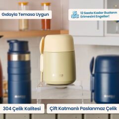 Kitchen Yemek Termosu - Bej - 500 ml