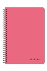 Meteksan Defter A4 60 Yaprak Plastik Kapak Spiralli Kare