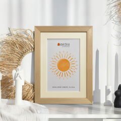 Deco Ahşap Çerçeve - Bej - 13x18 cm