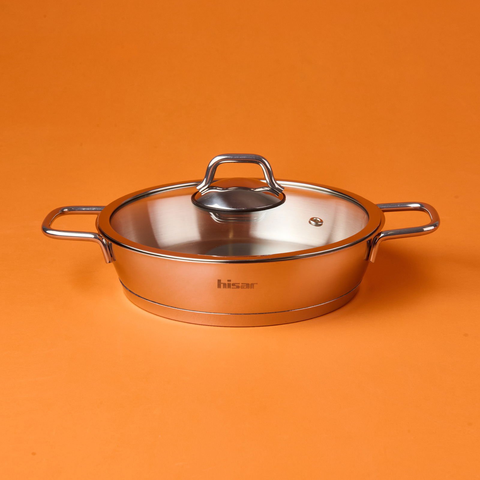 Teos Çelik Sahan - Inox - 20 cm