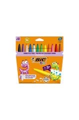 Bic Visa Jumbo Yıkanabilir Keçeli Boya Kalemi 12 li