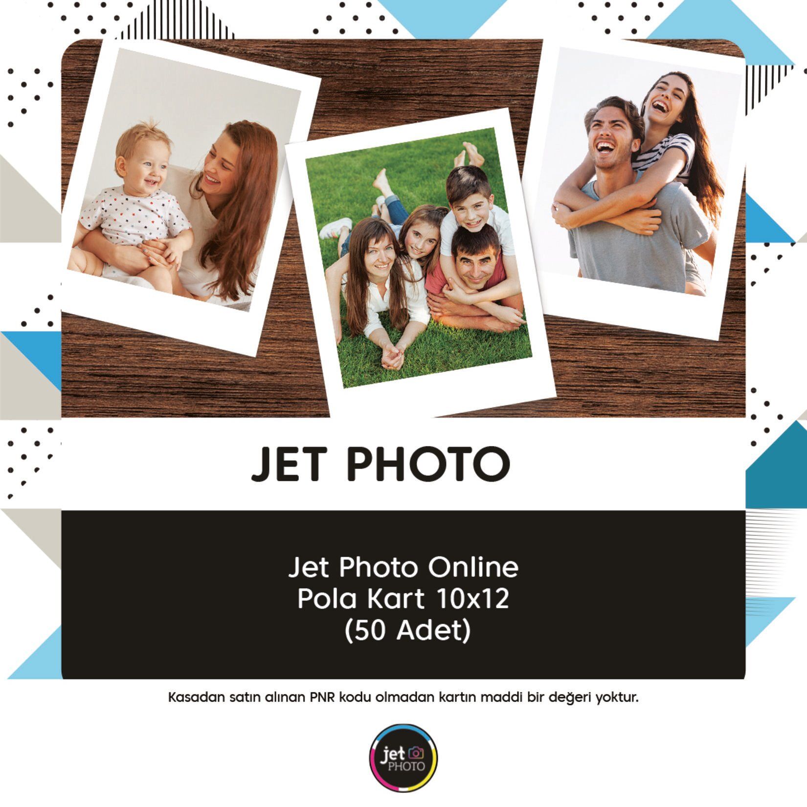 Jet Photo Onlıne Pola Kart 10X12 (50 Adet)