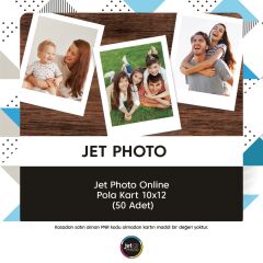 Jet Photo Onlıne Pola Kart 10X12 (50 Adet)