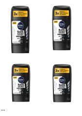 83134 NIVEA MEN BLACK  WHITE ORIGINAL STICK  4 ADET