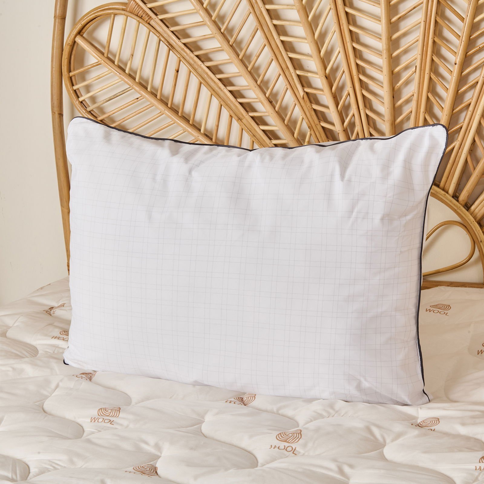 Soft Antistress Yastık - Beyaz - 50x70 cm