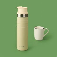 Kitchen Bireysel Termos - Bej - 600 ml