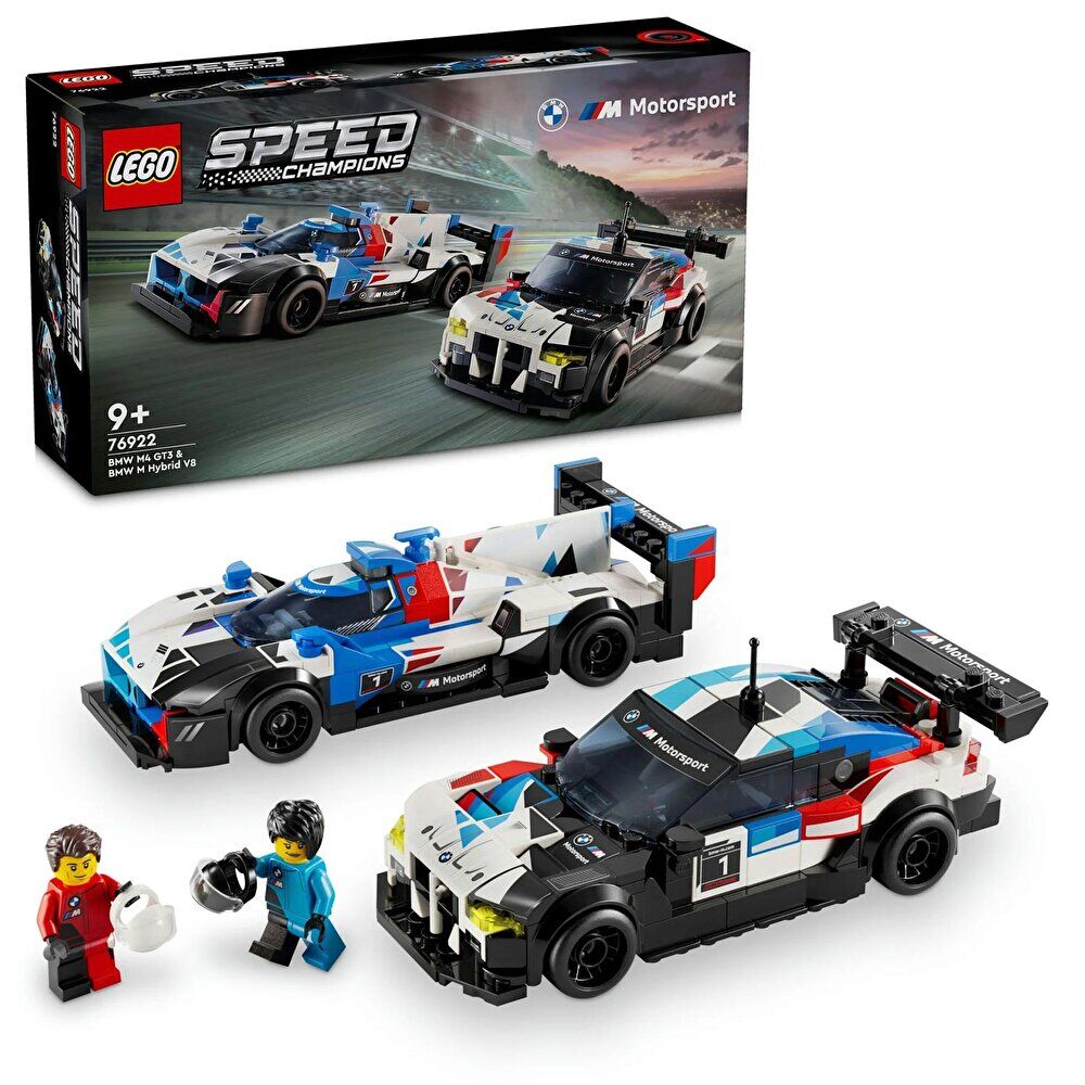 Speed Champions BMW M4 GT3 ve BMW M Hybrid V8 Yarış Arabaları 76922 - 9 Yaş ve Üzeri Çocukl 1 Adet