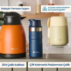 Kitchen Bireysel Termos - Lacivert - 350 ml