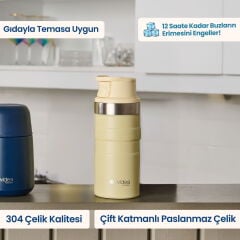 Kitchen Bireysel Termos - Bej - 350 ml