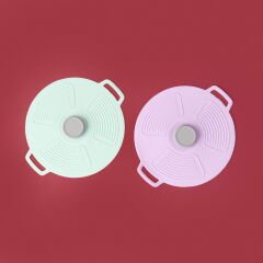 Casse Silikon Tencere Kapağı - Asorti - 24 cm