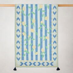 Soft Lime Cello Peştamal - Ekru - 90x160 cm
