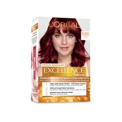 L'Oréal Paris Excellence Intense Saç Boyası - 6.66 Yoğun Kızıl