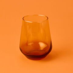 New Iconic 4'lü Su Bardağı Seti - Amber - 425 ml