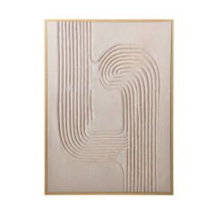 Deco Benoit Tablo - Bej - 100x75 cm