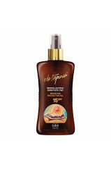 Eda Taşpınar 200 ml Bronzlaştırıcı Koruyucu Yağ SPF15