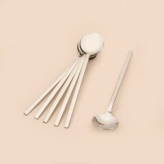 Kosova 6'lı Çay Kaşığı Seti - Inox
