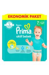 Prima Ekonomik Paket (7) XXL 15+ kg 34 Adet Bebek Bezi