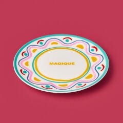 Kitchen Magique Pasta Tabağı - Renkli - 19 cm