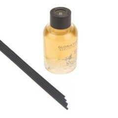 Perfume Sandalwood Bambu Çubuklu Oda Kokusu - Şeffaf - 150 ml