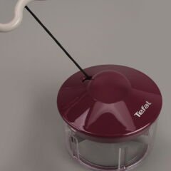 Festive Manuel Rondo - Bordo / Şeffaf - 500 ml