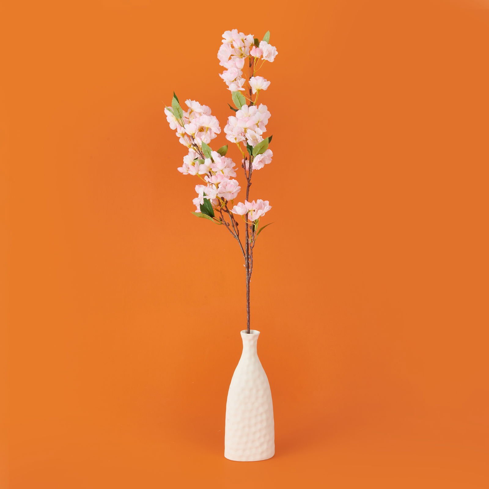 Kiraz Çiçeği Yapay Çiçek - Açık Pembe - 90 cm