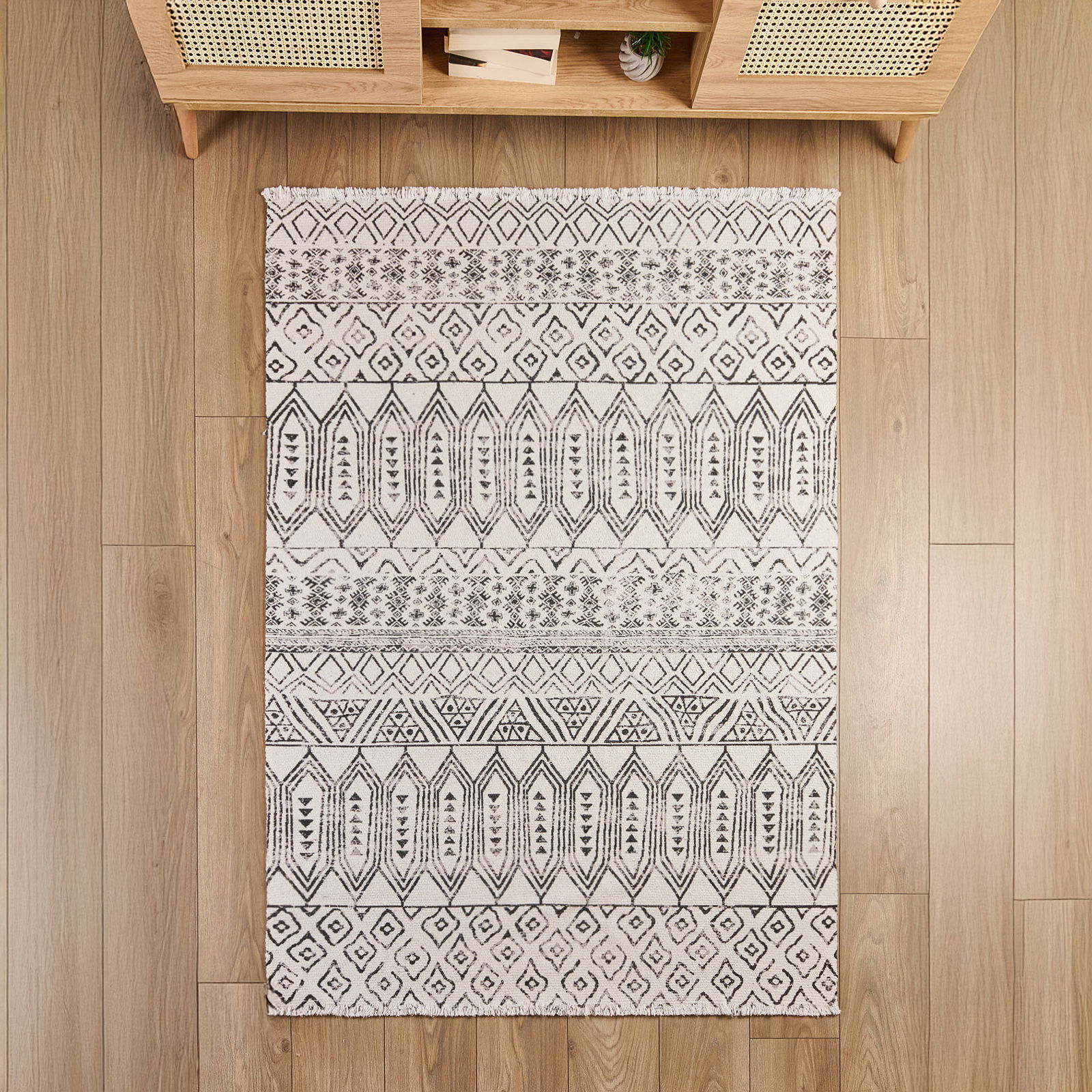 Soft Fiord Kilim - Ekru - 120x180 cm