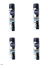 85974 NIVEA MEN BLACK  WHITE FRESH SPREY  4 ADET