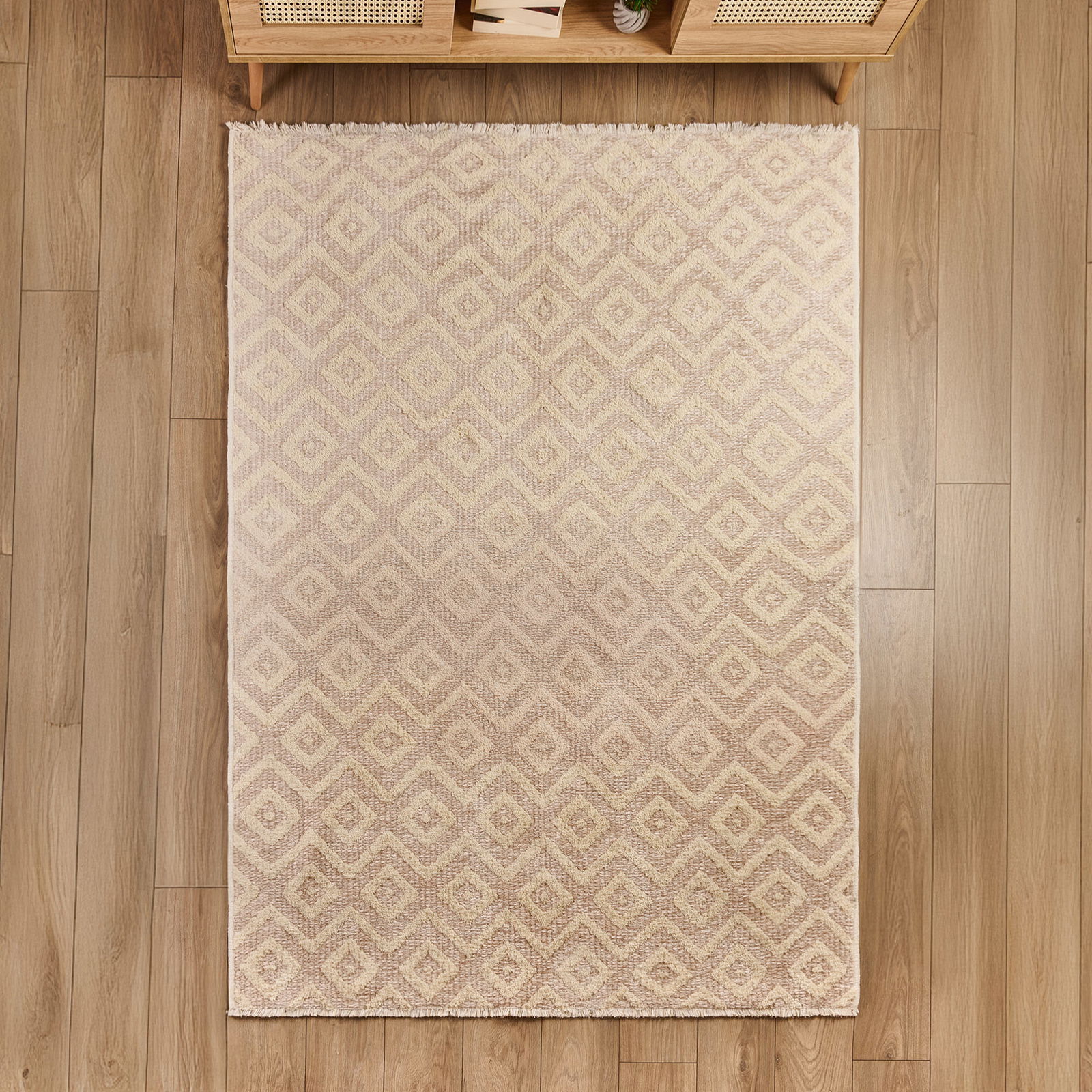 Soft Lomond Halı - Bej - 160x230 cm