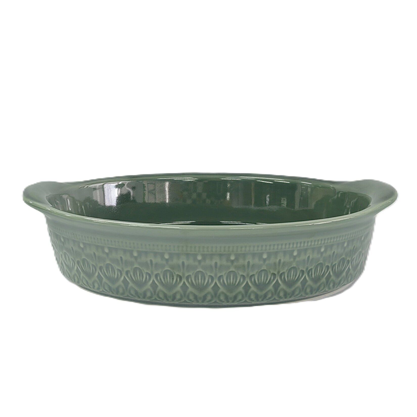 Touch Me Stoneware Oval Fırın Kabı 25 Cm
