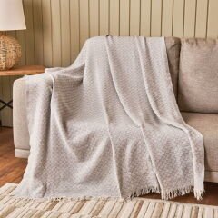Soft Bety Koltuk Örtüsü - Gri - 130x170 cm