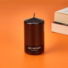Baton Mum - Metalik Siyah - 10x6 cm