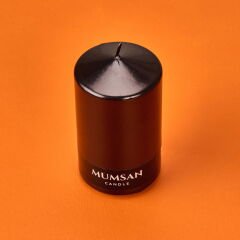 Baton Mum - Metalik Siyah - 10x6 cm