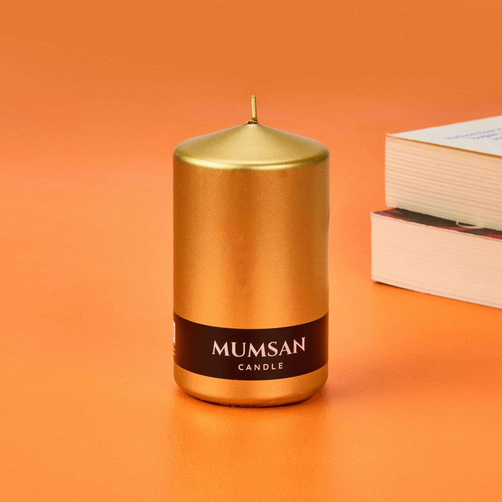 Baton Mum - Metalik Gold - 10x6 cm