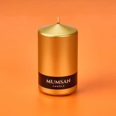 Baton Mum - Metalik Gold - 10x6 cm