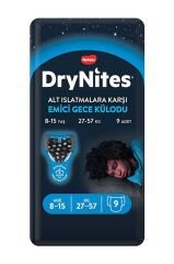 Huggies Bebek Bezi Dry Nites Large Erkek 27-57 kg 9 Ped