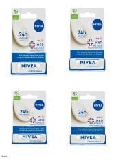 85063 NIVEA Med Repair SPF 15 Dudak Bakım Kremi  4 ADET