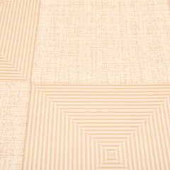 Kare Pvc Masa Örtüsü - Bej - 140x140 cm